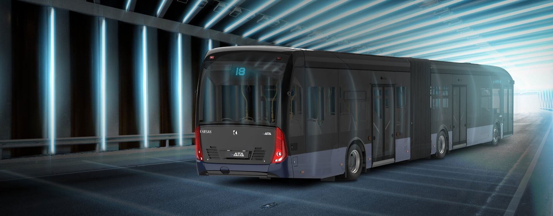 Karsan e-ATA 18 Elektro Gelenkbus